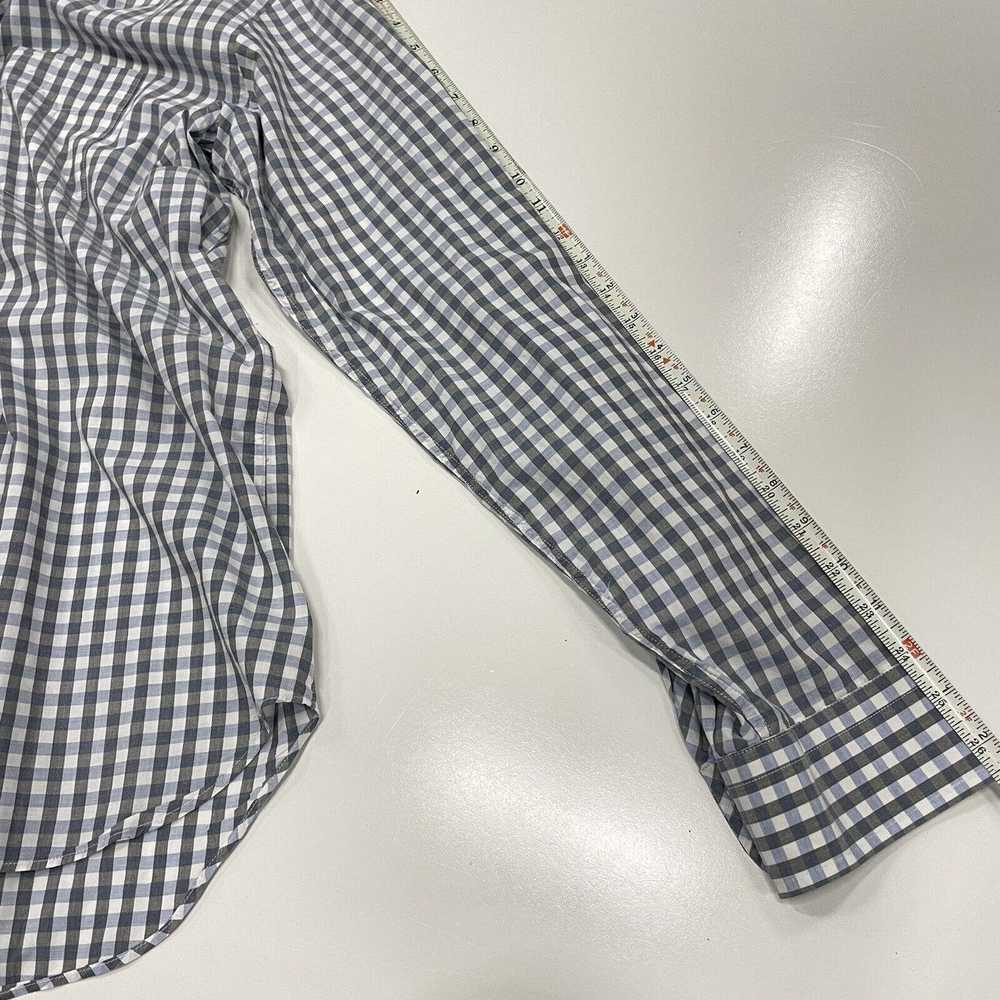Billy Reid Billy Reid Men's Dress Shirt Italy Blu… - image 5