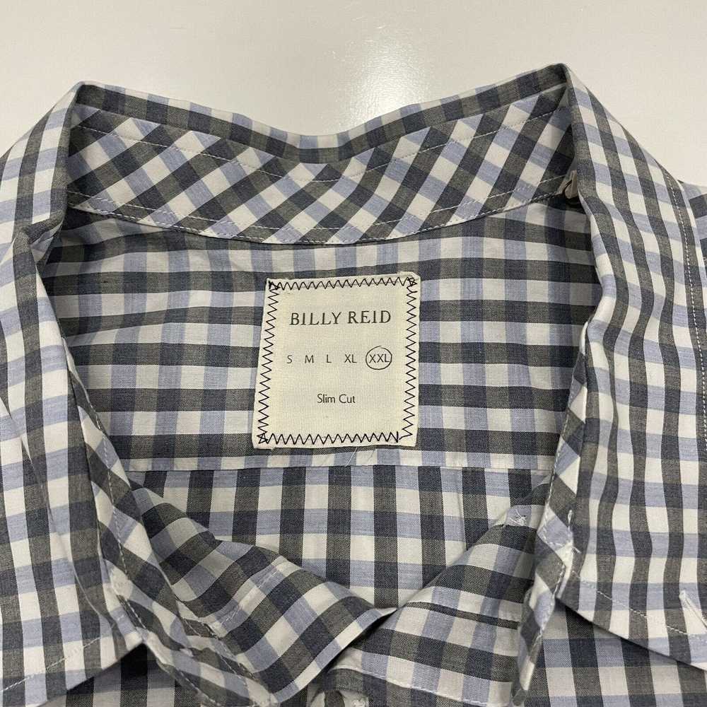 Billy Reid Billy Reid Men's Dress Shirt Italy Blu… - image 6