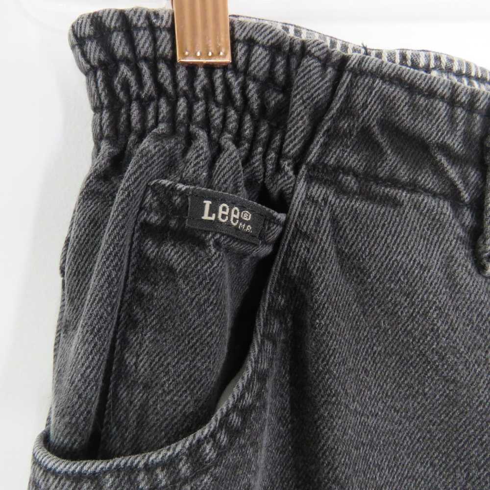 Lee × Vintage 90s Lee Black Mom Jeans High Rise S… - image 6