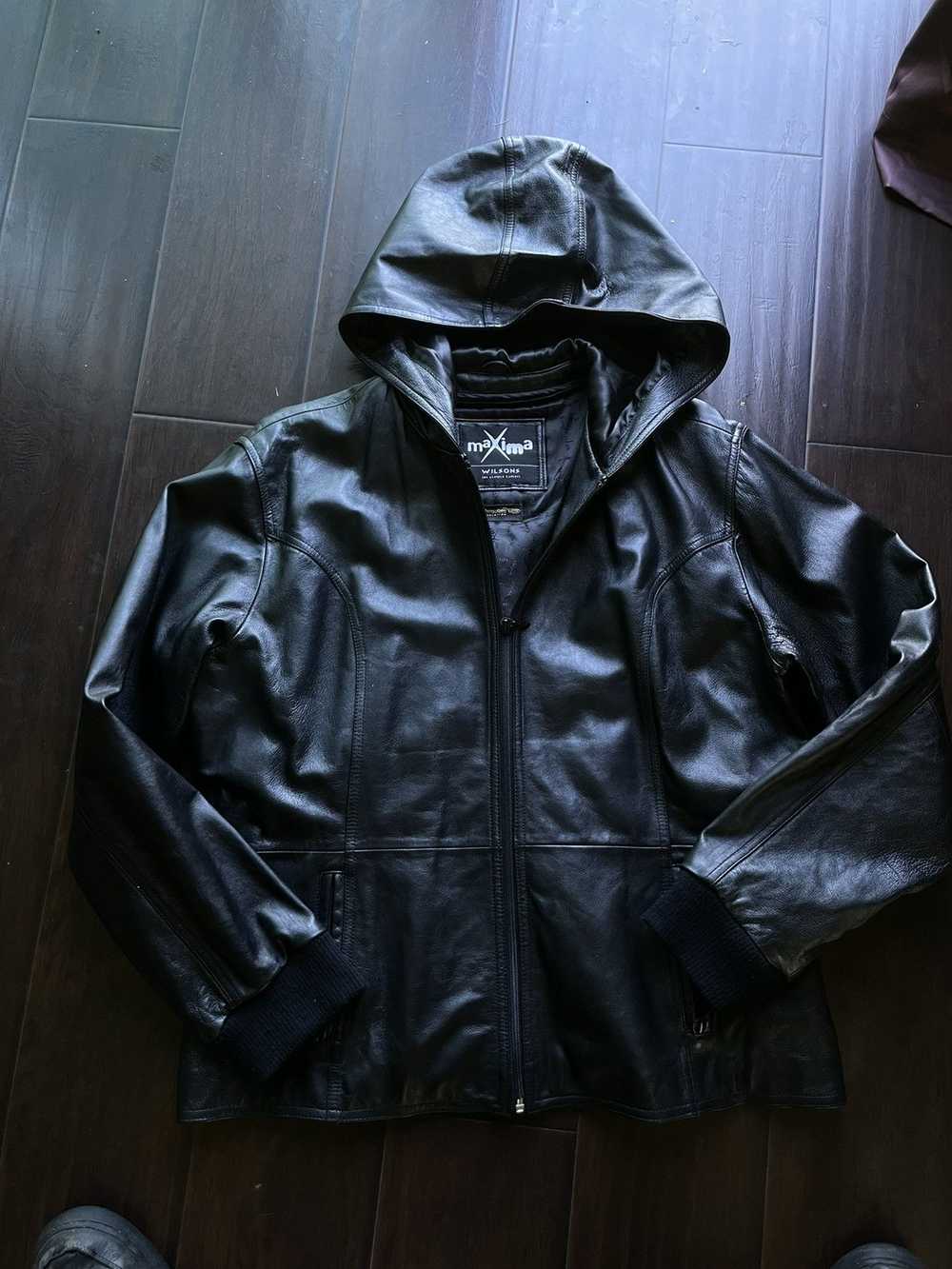 Wilsons Leather MAXIMA Wilson’s leather zip up ho… - image 5