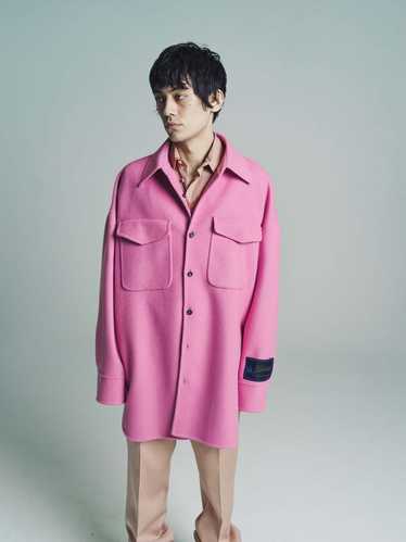 Lanvin Lanvin Pink Cashmere Blend Overshirt