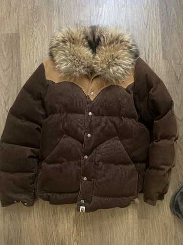 Bape Corduroy Fur Collar Jacket