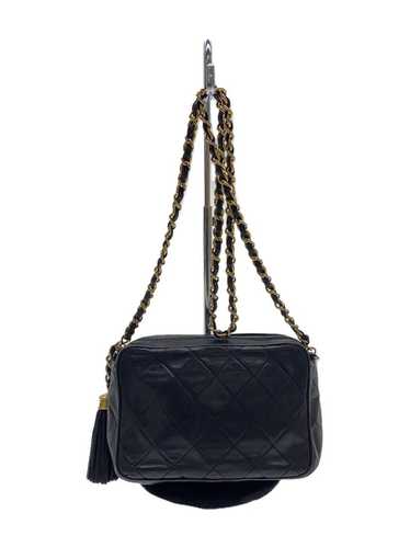 Chanel Chanel Matelasse Shoulder Bag Leather Black