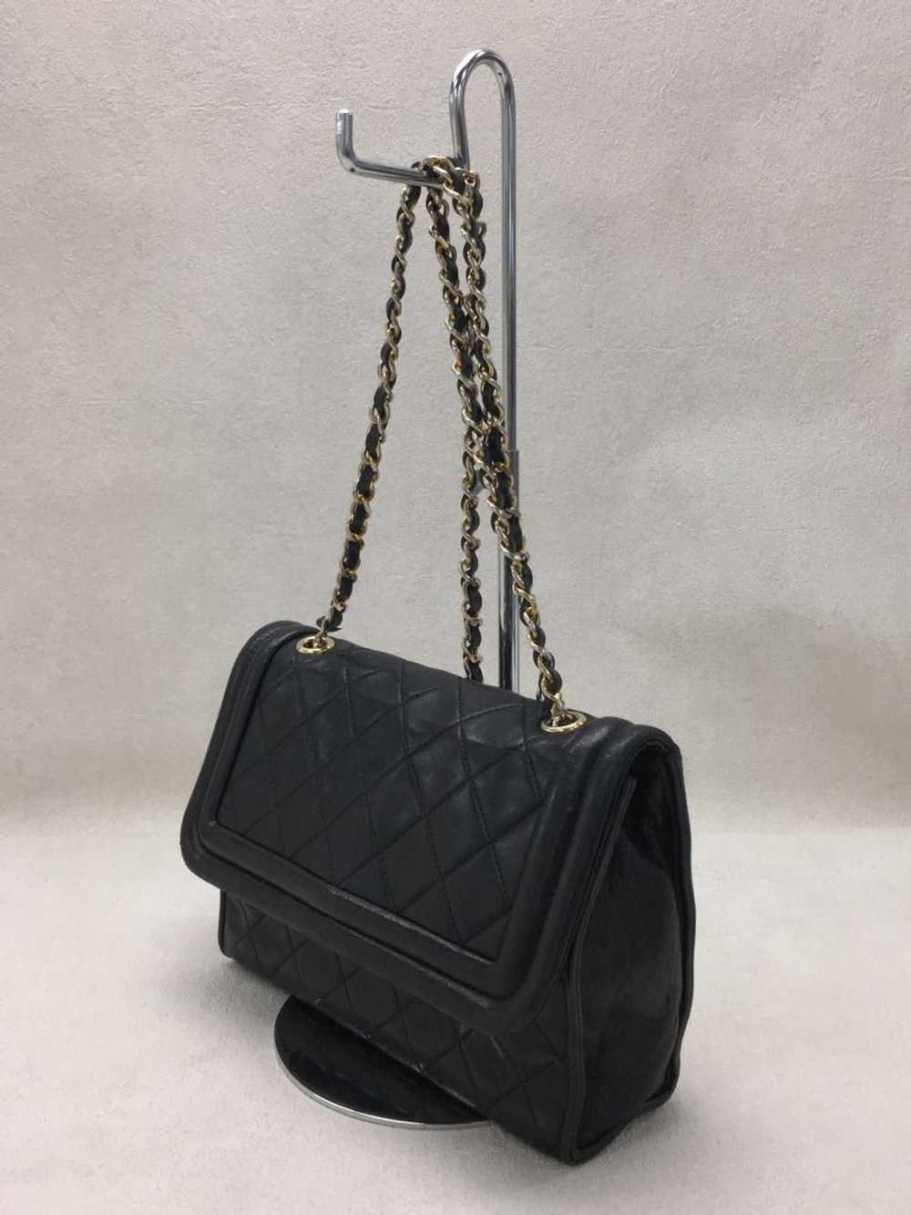 Chanel Chanel Shoulder Bag Leather Black - image 3