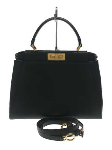 Fendi Fendi Peekaboo Shoulder Bag Leather Gold Har