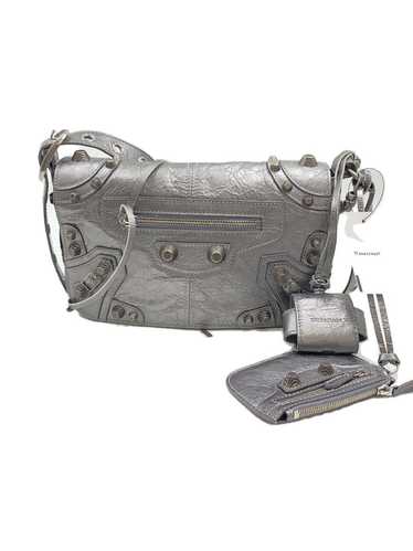 Balenciaga Balenciaga Shoulder Bag Leather Silver