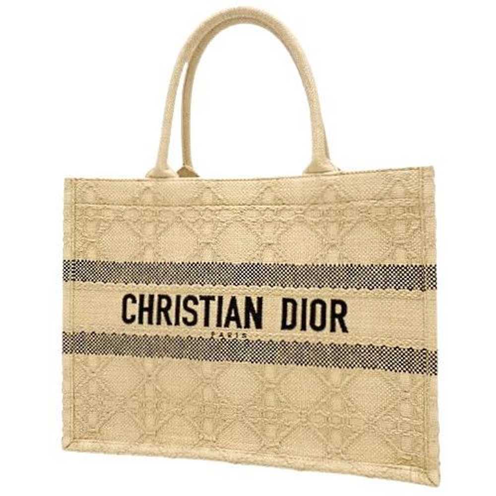 Dior Christian Dior BOOK TOTE Medium Natural Beig… - image 1