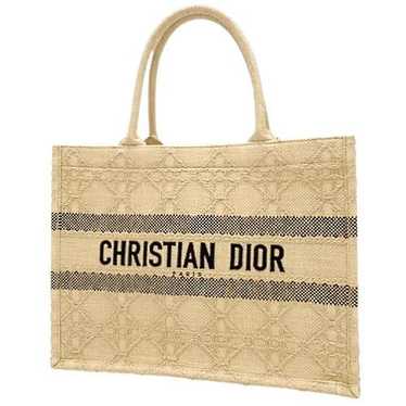 Dior Christian Dior BOOK TOTE Medium Natural Beig… - image 1