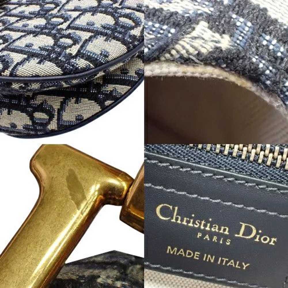 Dior Christian Dior Trotter Saddle Bag Shoulder B… - image 7