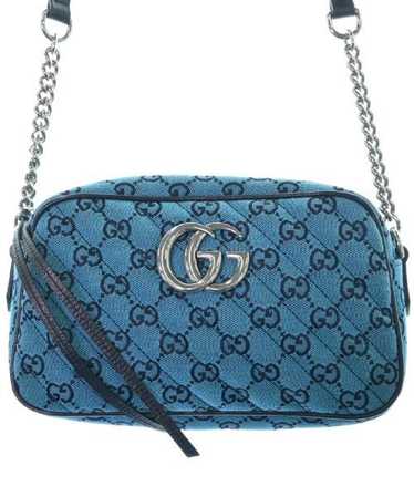 Gucci Gucci GG Marmont Shoulder Bag Blue - image 1