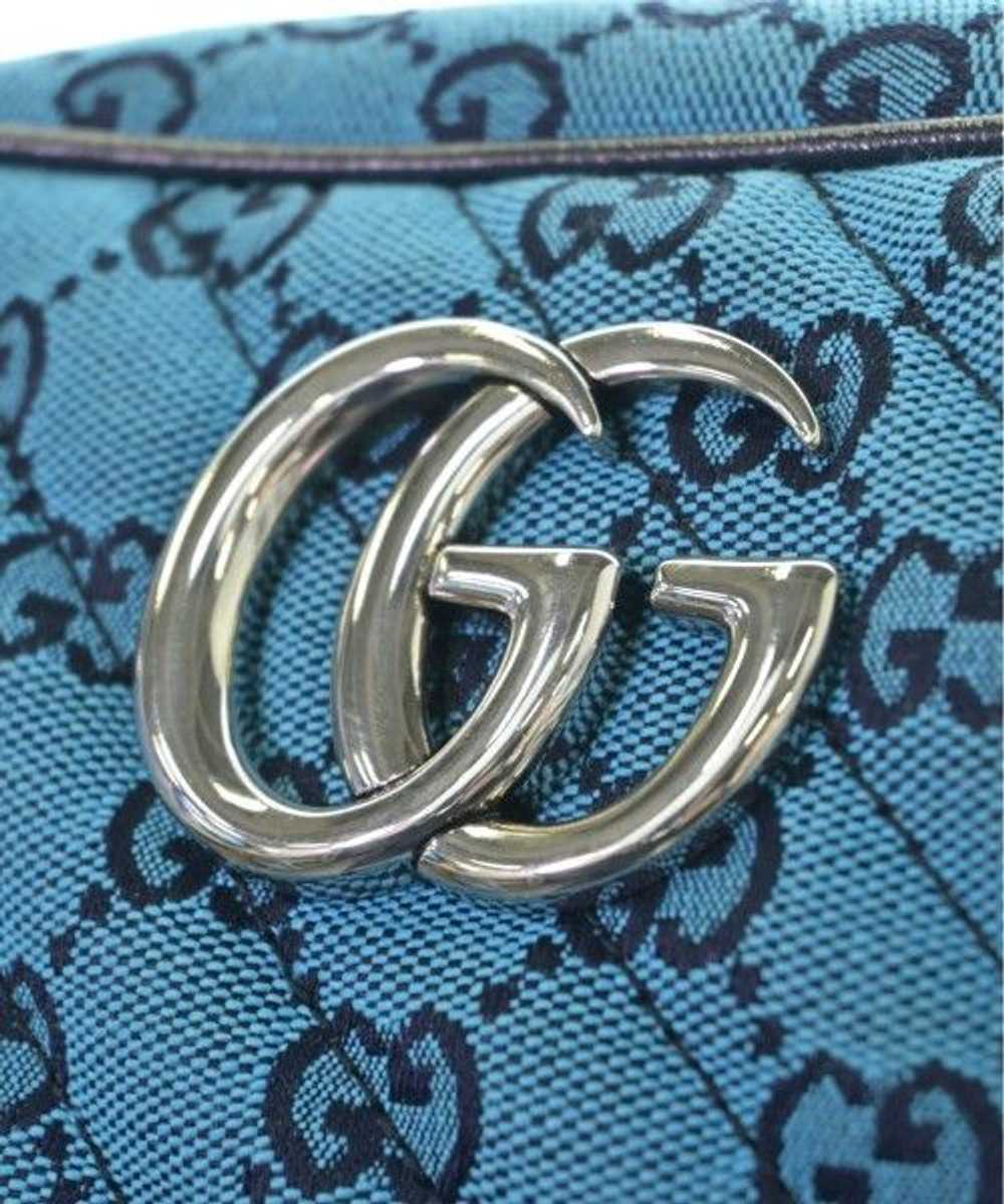 Gucci Gucci GG Marmont Shoulder Bag Blue - image 4