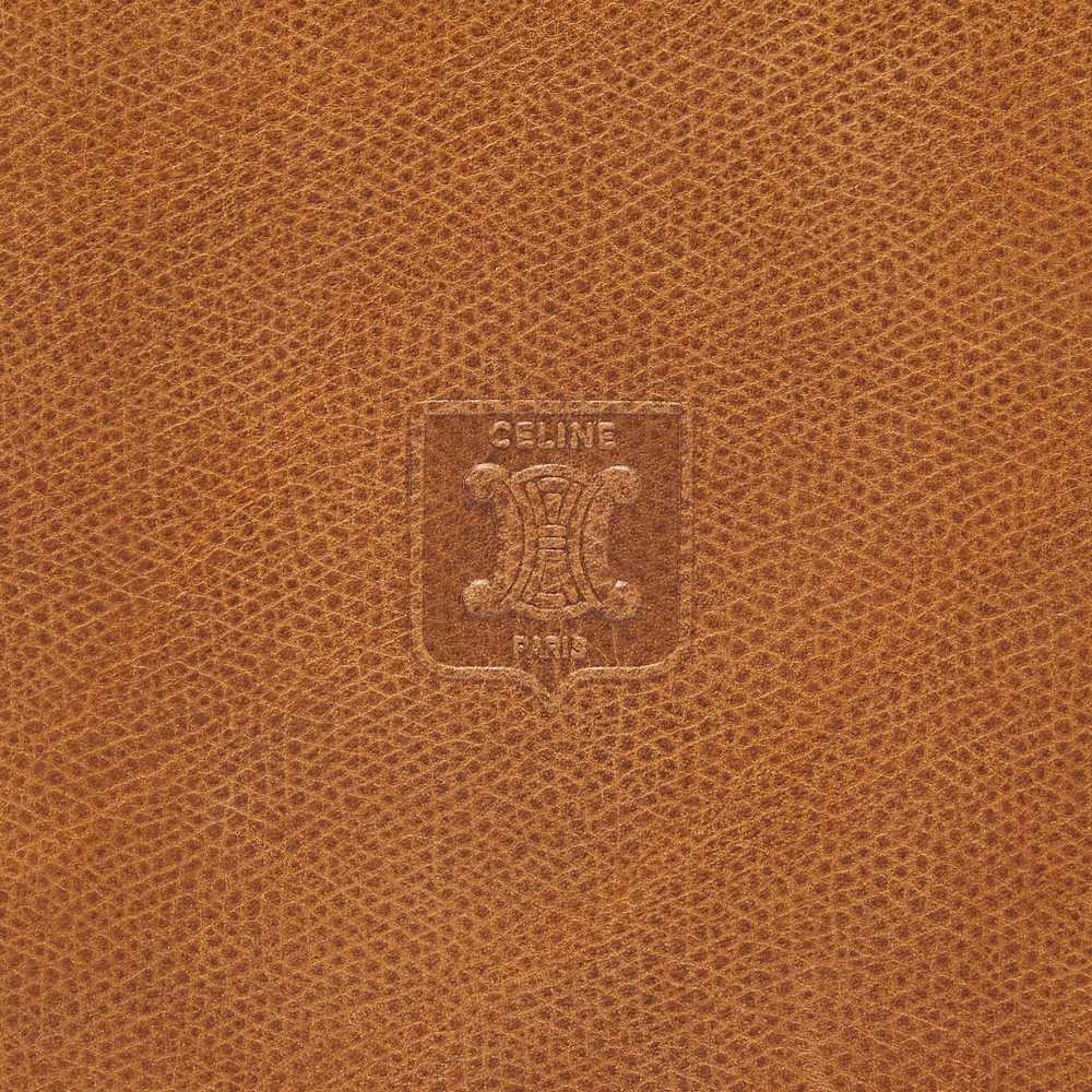 Celine CELINE Brown Leather Cheque Book Holder - image 5