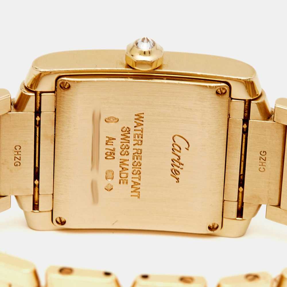 Cartier CARTIER Cream 18K Yellow Gold Diamond Tan… - image 4