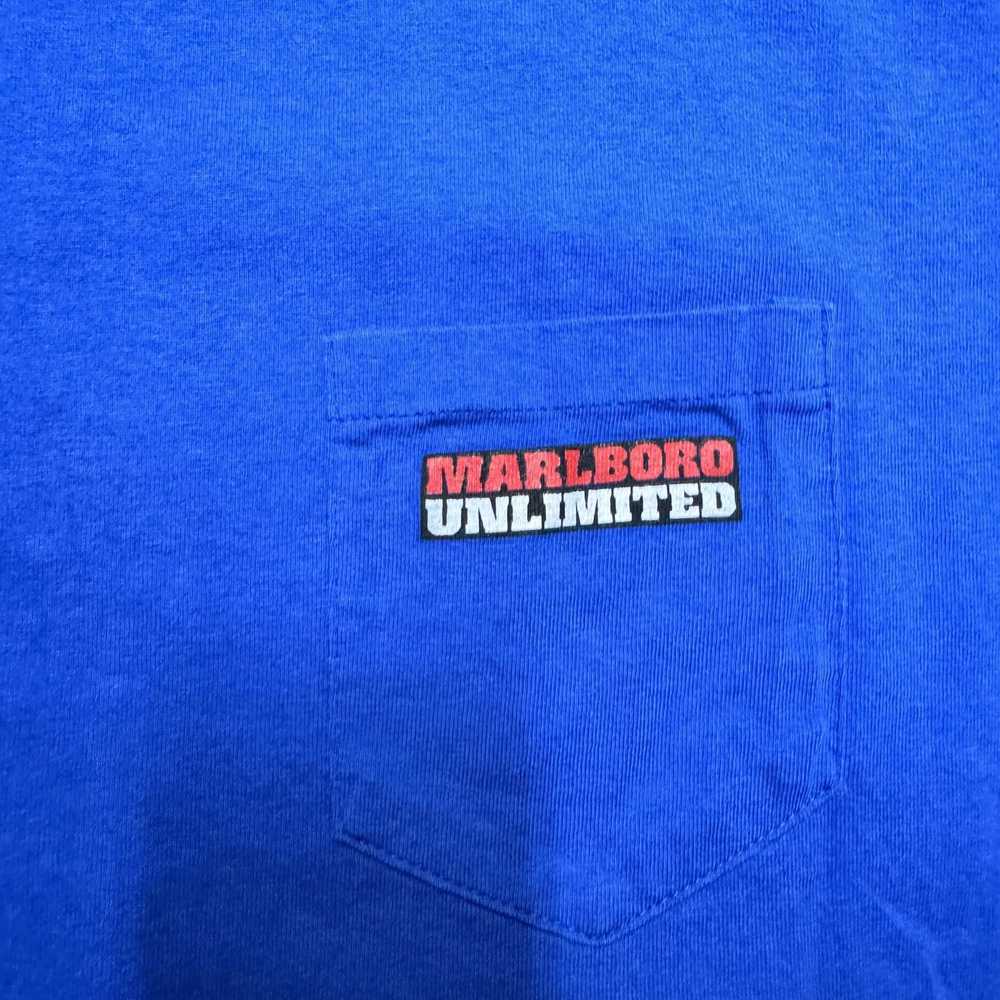 Marlboro Vintage 90s Shirt Mens XL Marlboro Unlim… - image 5