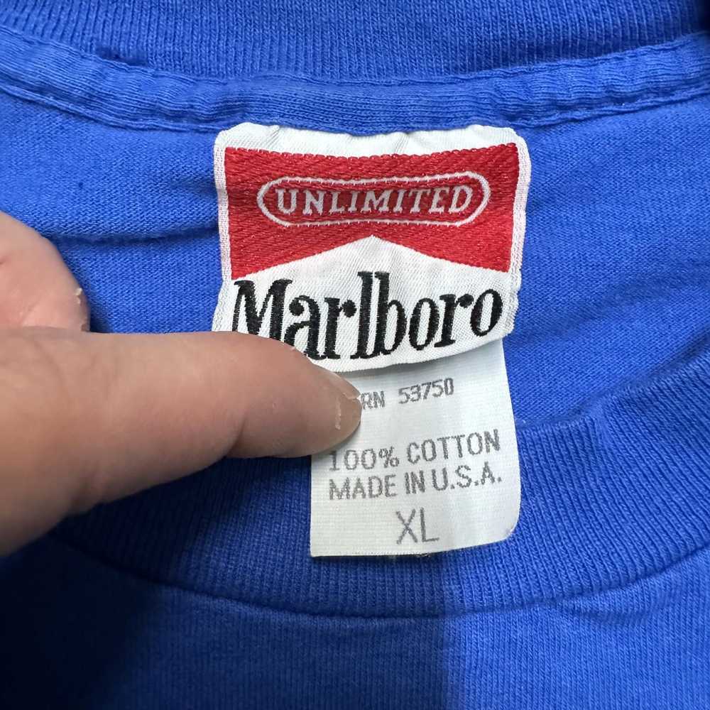 Marlboro Vintage 90s Shirt Mens XL Marlboro Unlim… - image 6