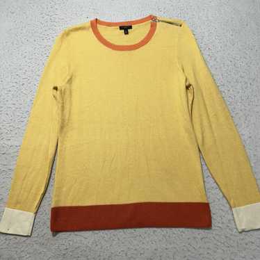 Other Talbots Petite MP Yellow Crewneck Pullover S