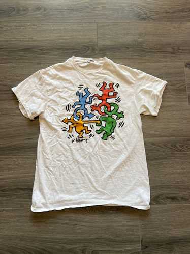 Keith Haring × Vintage Keith Haring graphic tee - image 1