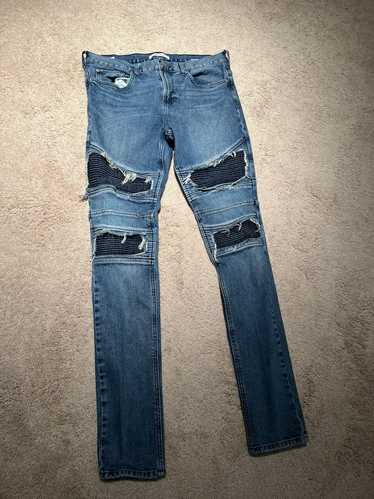 Pacsun × Streetwear Stacked Biker Jeans