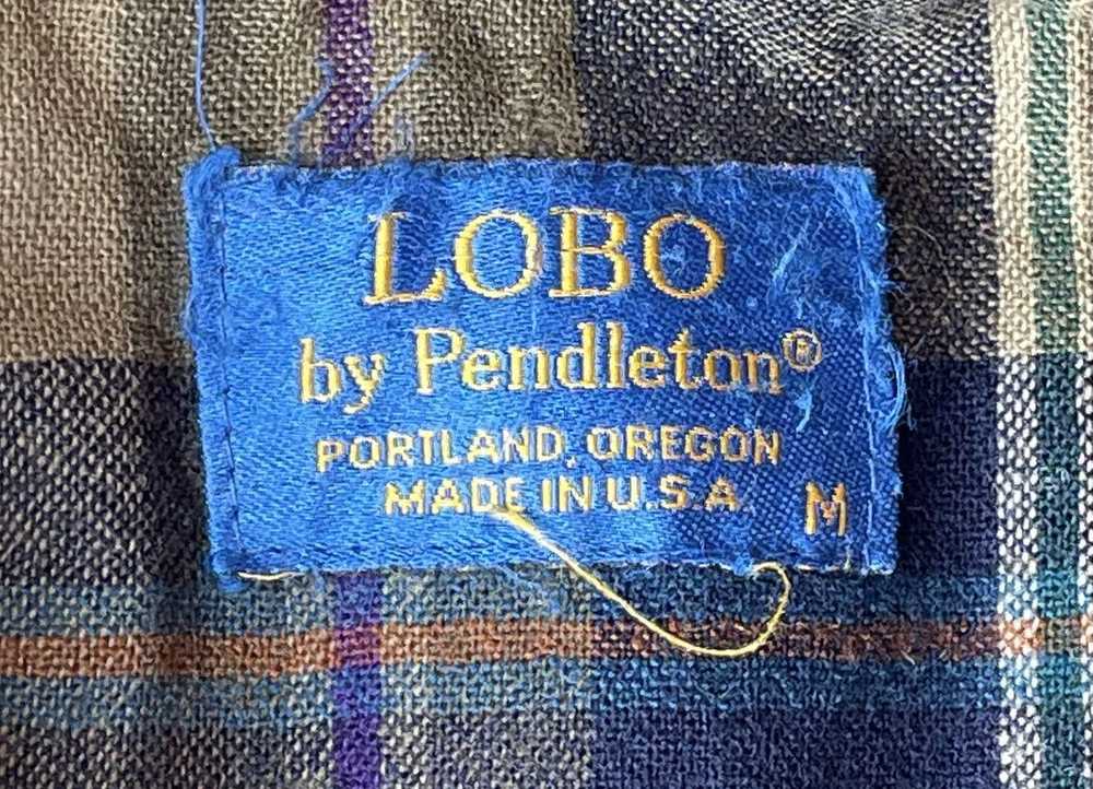 Pendleton Vtg 80s Lobo Pendleton Jacket Overcoat … - image 3