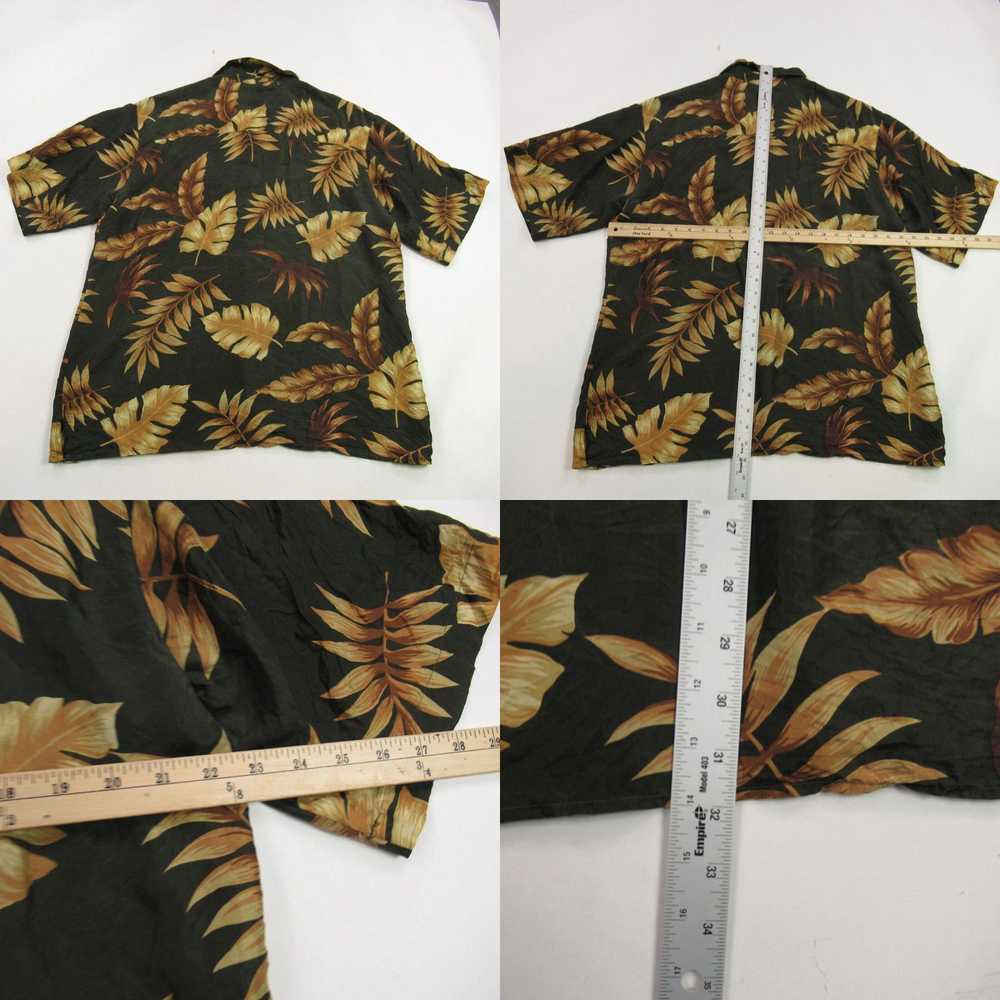 Vintage Silk Traders Shirt Mens Large Short Sleev… - image 4