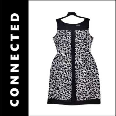 Vintage Connected Apparel Black Dress Size 22W Wo… - image 1