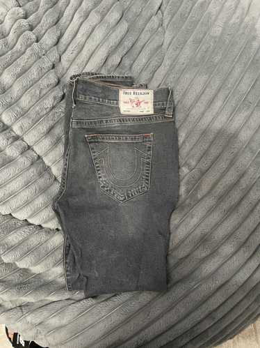 True Religion Rare Gfeyish Green wash Truey Jeans