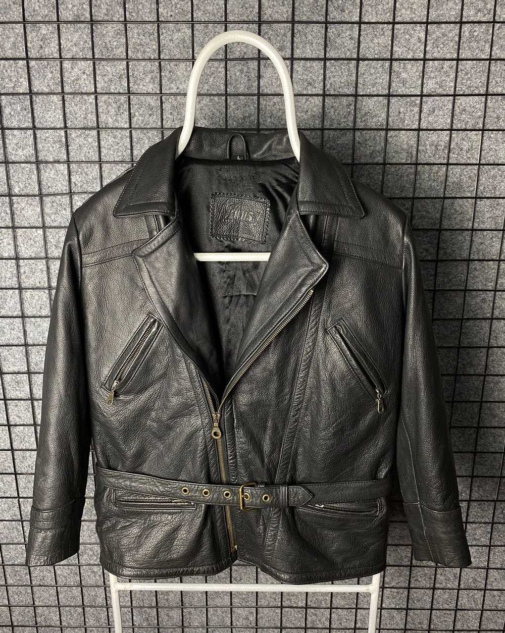Genuine Leather × Leather Jacket × Vintage Louis … - image 1