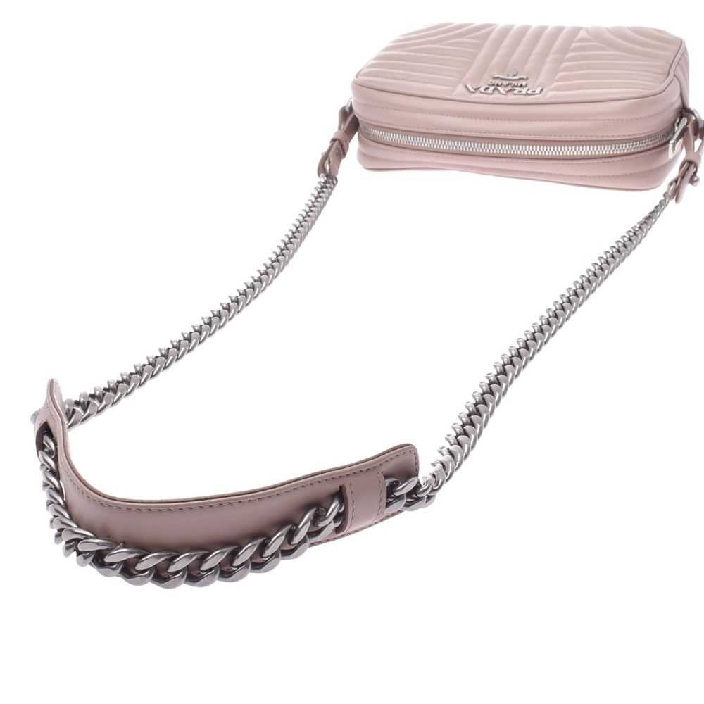 Prada Prada Diagram Soft Calf Shoulder Bag Pink B… - image 3