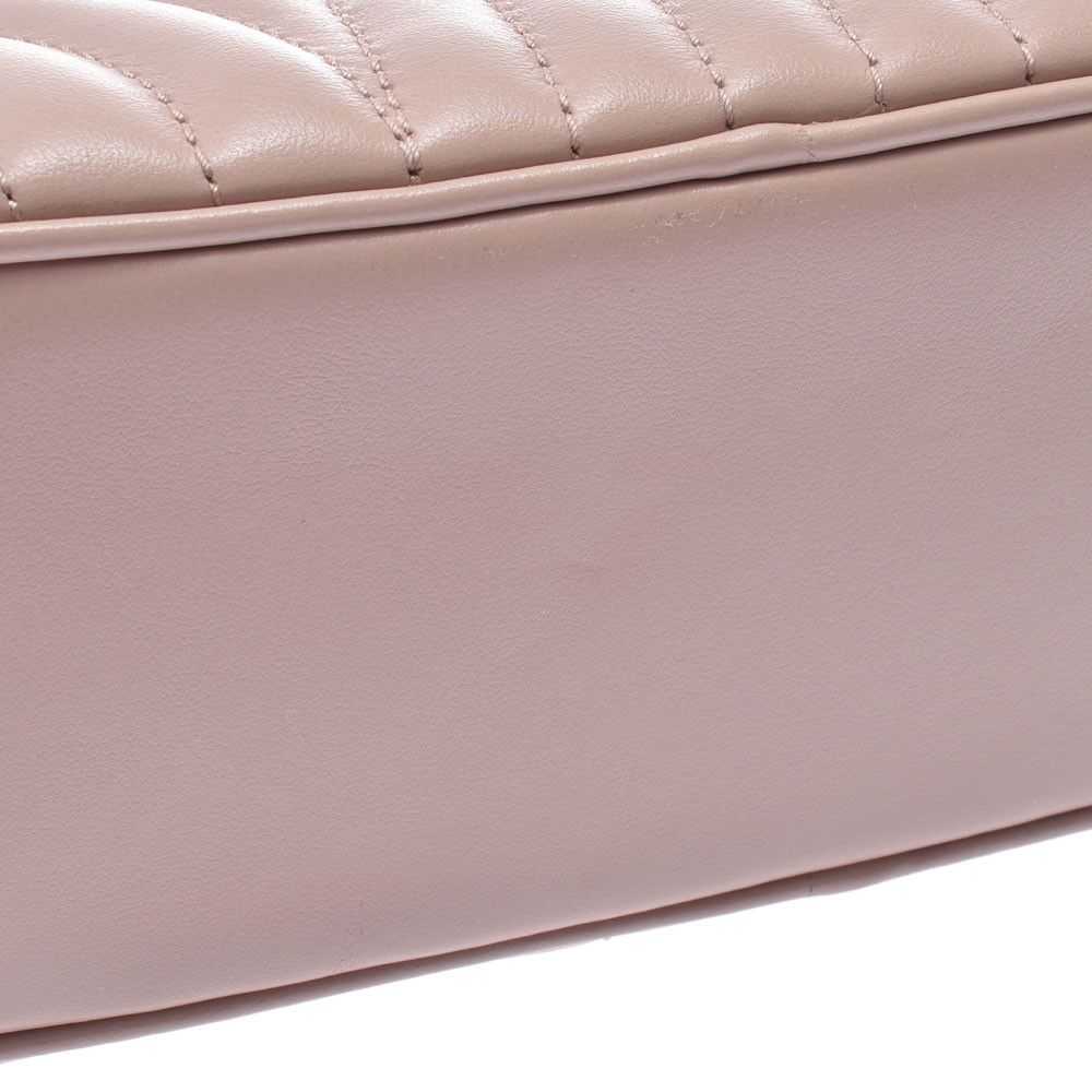 Prada Prada Diagram Soft Calf Shoulder Bag Pink B… - image 7