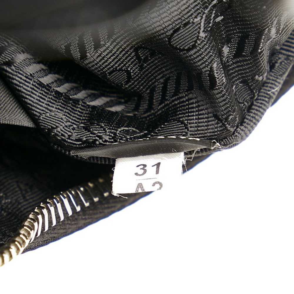Prada Prada Shoulder Bag Nylon Leather Black - image 9