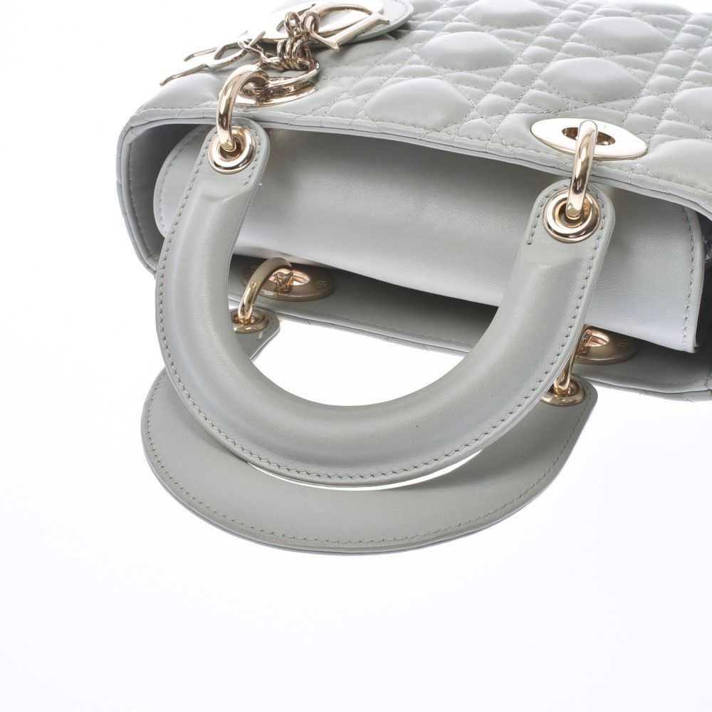 Dior Christian Dior Green Gold Hardware Lambskin … - image 3