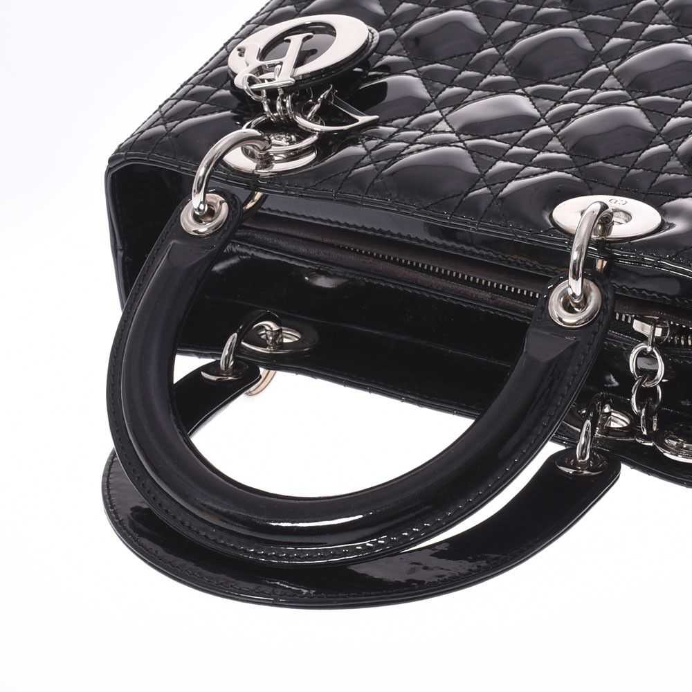Dior Christian Dior 2way Bag Black Silver Hardwar… - image 3