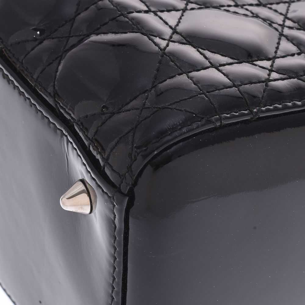 Dior Christian Dior 2way Bag Black Silver Hardwar… - image 7