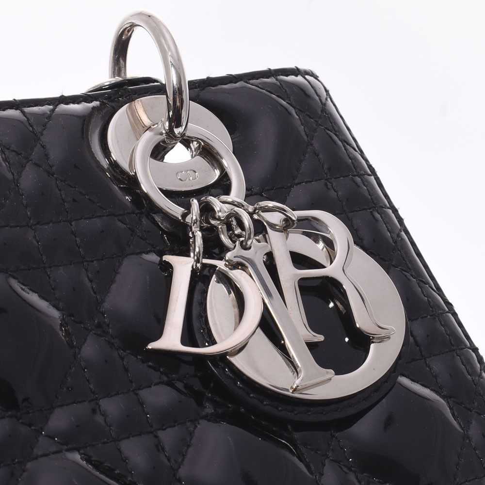 Dior Christian Dior 2way Bag Black Silver Hardwar… - image 8