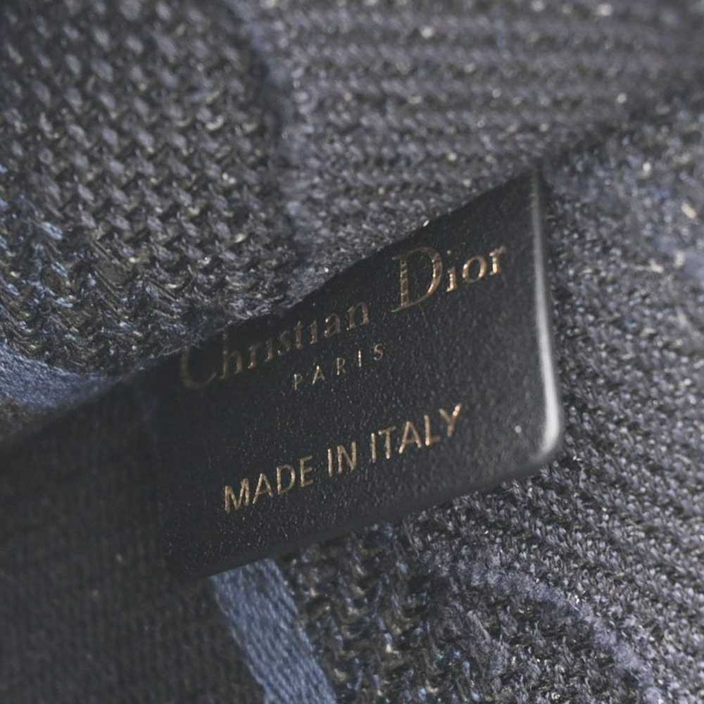 Dior Christian Dior Book Tote Mini Handbag Navy - image 7