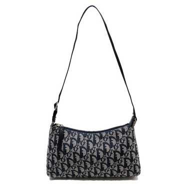 Dior Christian Dior Shoulder Bag Trotter Navy - image 1