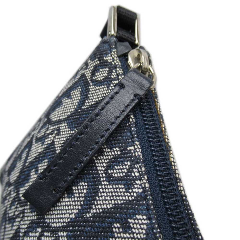 Dior Christian Dior Shoulder Bag Trotter Navy - image 3