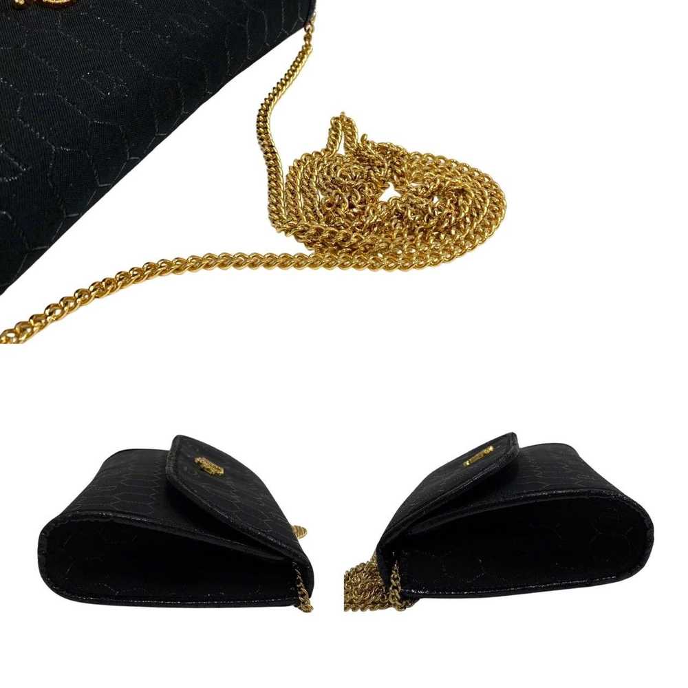 Dior Christian Dior Leather Chain Handbag Mini Sh… - image 4