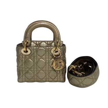 Dior Christian Dior Leather 2way Handbag Shoulder… - image 1