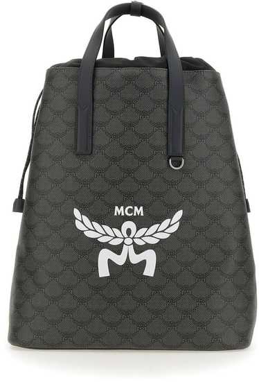 MCM MCM Gray Grigio Backpack Leather - image 1