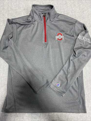 Champion Ohio State Pullover Mens Large Grey Champ