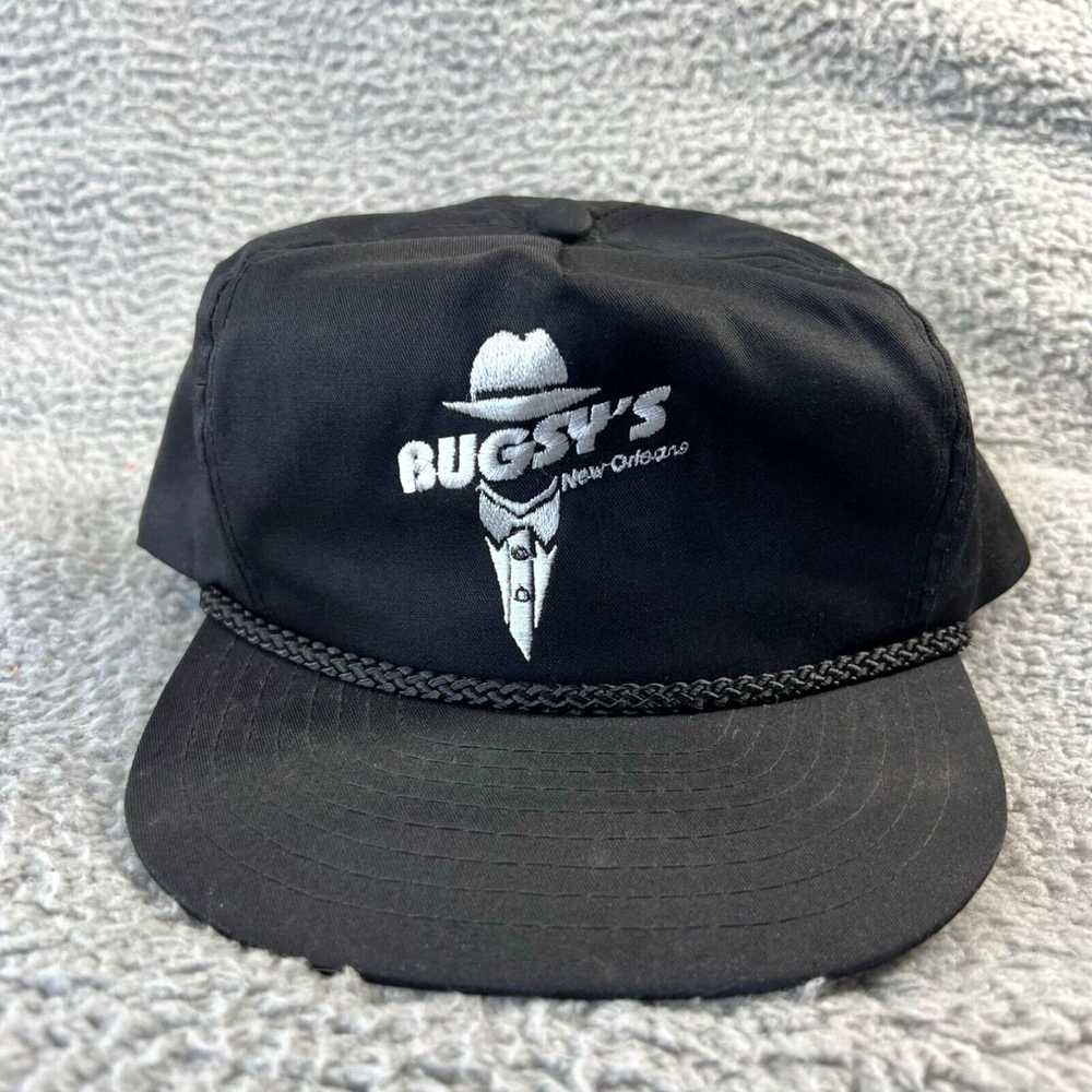 Roper Vintage Bugsy's New Orleans Snapback Hat Bl… - image 1