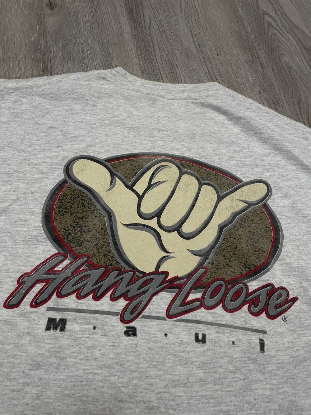 Vintage 90s Vintage Hang Loose Maui T-Shirt Y2K - image 2