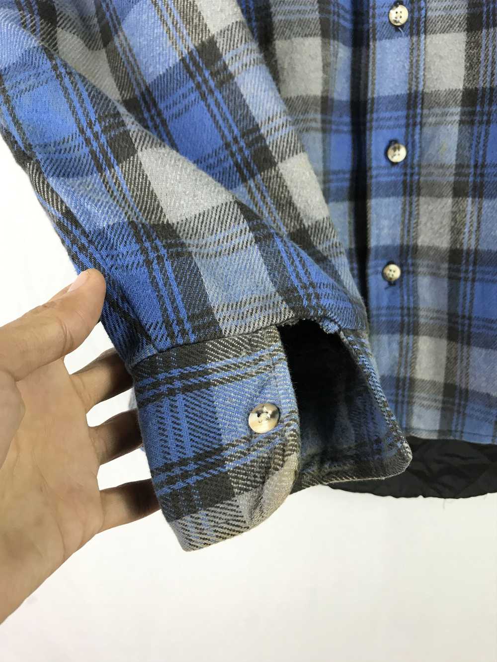 Flannel × Made In Usa × Vintage PRIVATE PROPERTY … - image 4