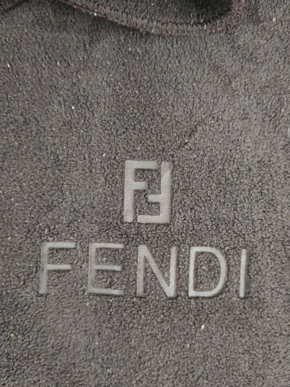 Italian Designers × Vintage Fendi roma fleece Dar… - image 12