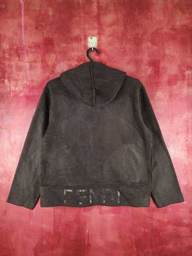 Italian Designers × Vintage Fendi roma fleece Dark