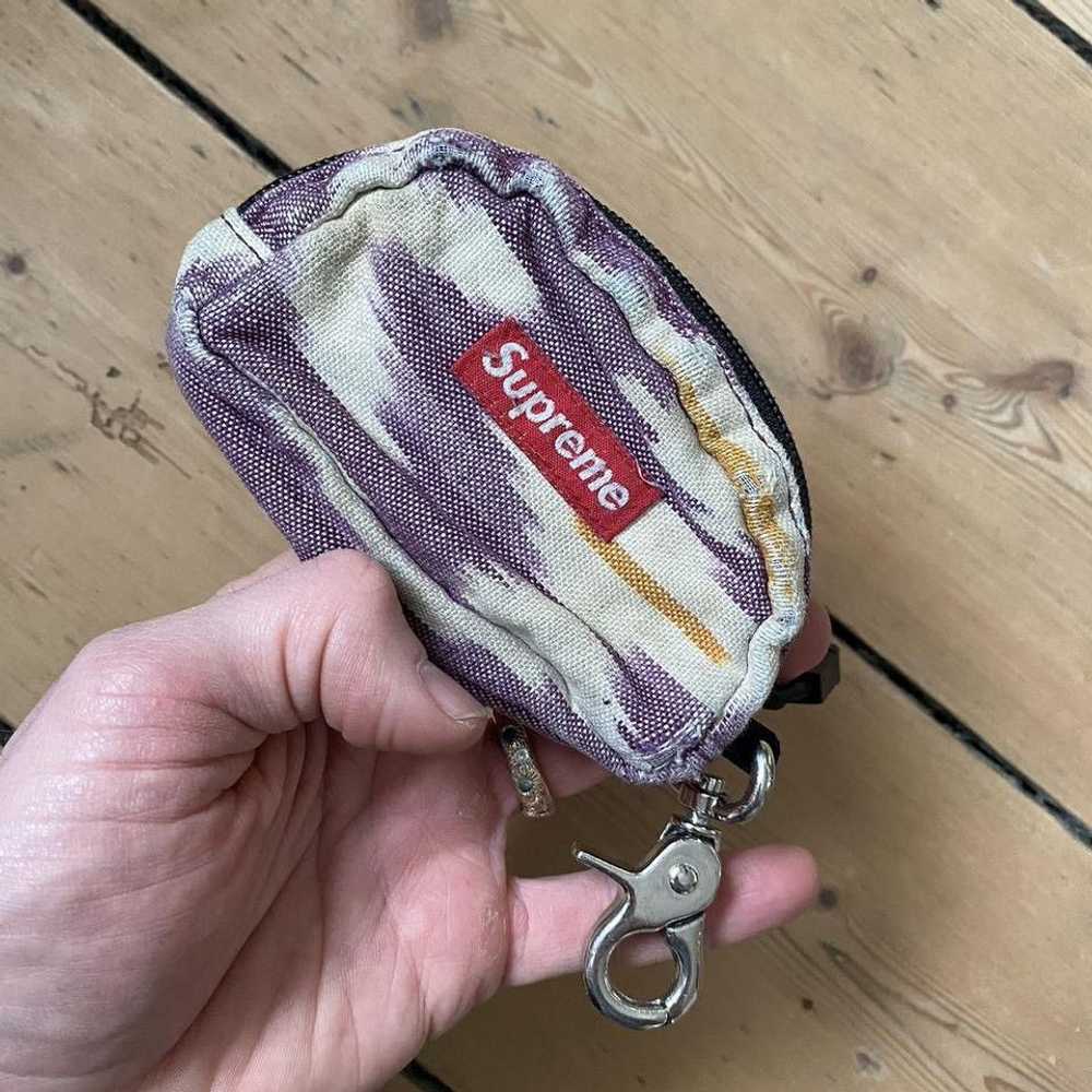 Supreme Supreme SS12 Ikat Stash Pouch, Purple, On… - image 3