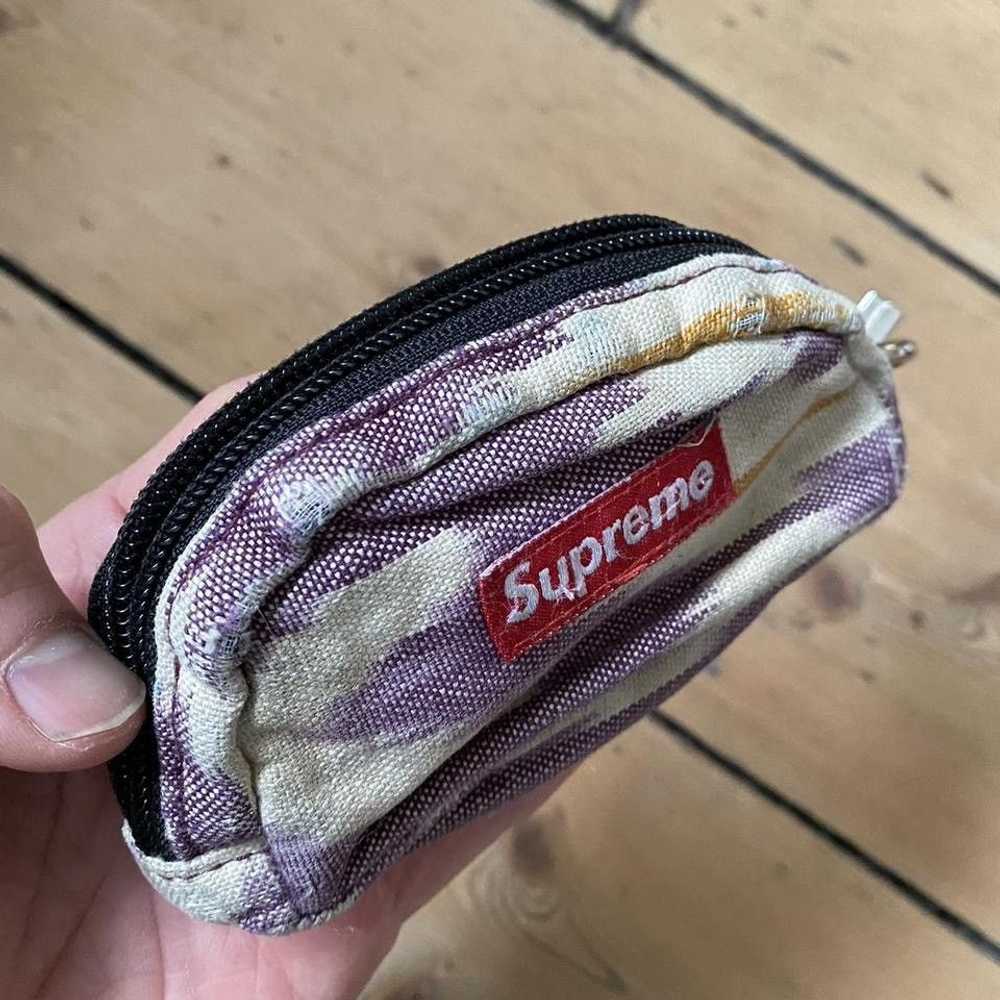 Supreme Supreme SS12 Ikat Stash Pouch, Purple, On… - image 4