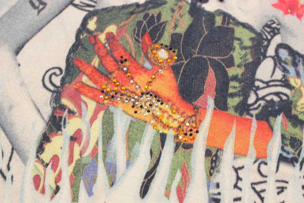 Galliano × John Galliano 00S Abstract Printed Lon… - image 5