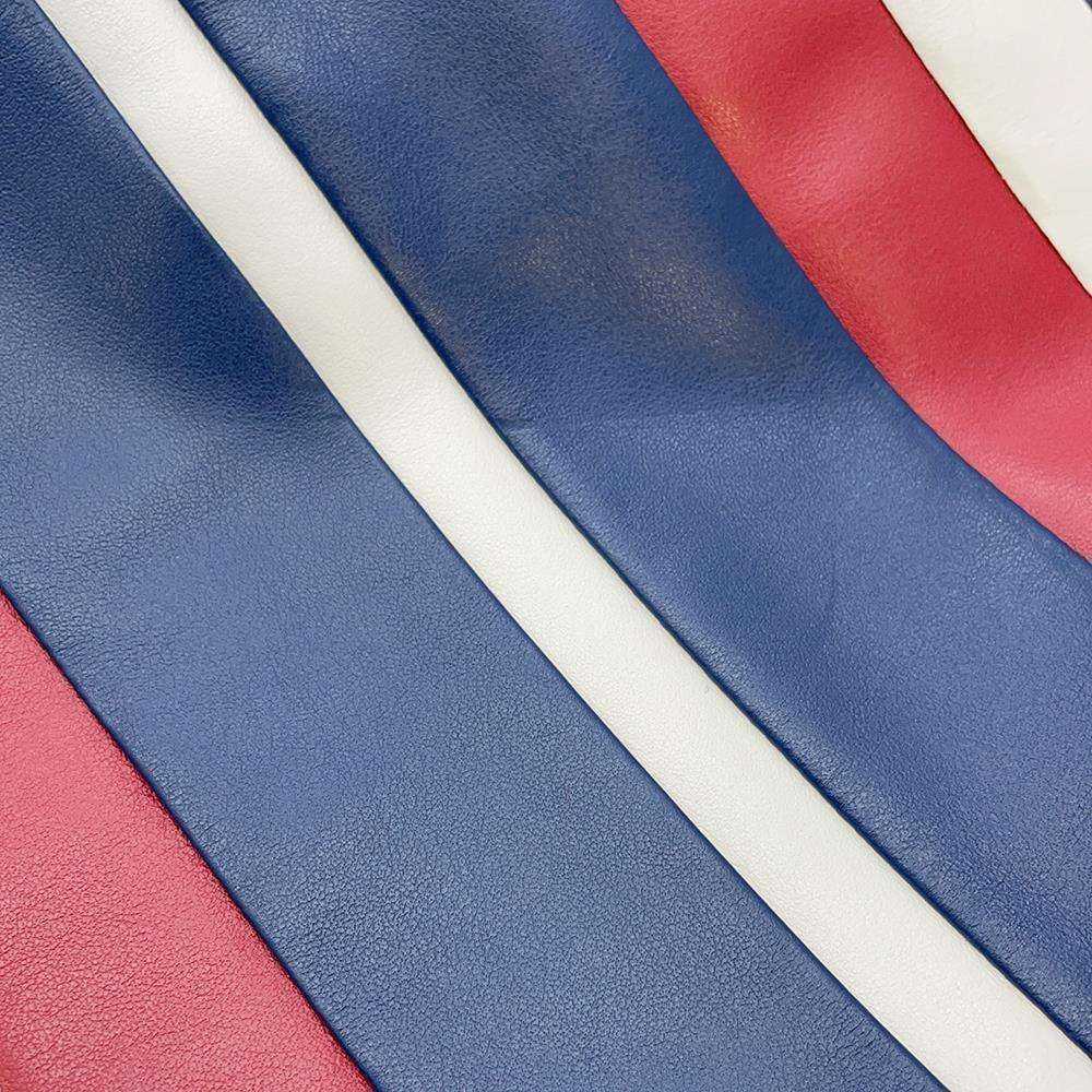 Prada Prada Tote Bag Logo Stripe Blue Red White L… - image 9